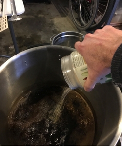 Adding Dried Peanut Butter to Wort
