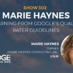 The Google Quality Rater Guidelines and EAT with Marie Haynes
