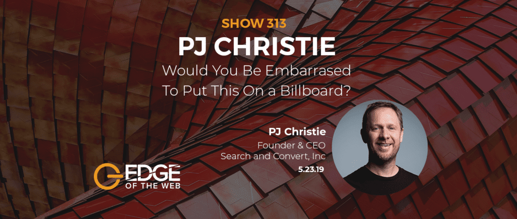 Interview with PJ Christie of Search and ConvertS